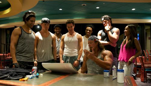 Jada Pinkett Smith, Matt Bomer, Joe Manganiello, Kevin Nash, Adam Rodriguez, Channing Tatum, and Donald Glover in Magic 