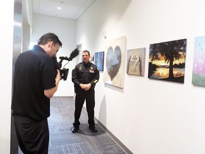 With Orlando, Florida Police Chief John Mina at 