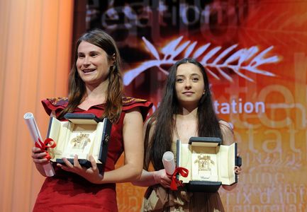 Cosmina Stratan and Cristina Flutur at an event for Beyond the Hills (2012)