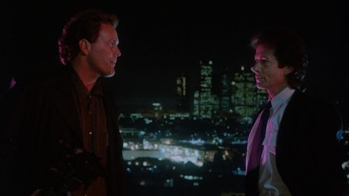 George Chakiris and Wings Hauser in Pale Blood (1990)