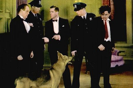 Robert Frazer, Reed Howes, Robert Walker, and Tarzan in Million Dollar Haul (1935)