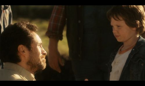 Demian Bichir and Jamie Kierans in 'The Runway'