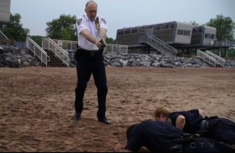 John Doman, Aaron Costa Ganis, and Brendan Griffin in 'Unforgettable' Stray Bullet