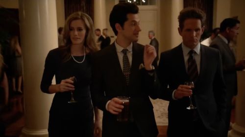 As Bronwyn in House of Lies opposite Ben Schwartz and Glenn Howerton.