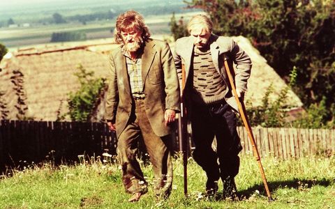 Janusz Michalowski and Jerzy Radziwilowicz in Kamien na kamieniu (1995)