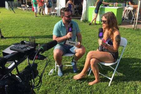 Timothy Dunn interviews recording artist Tove Lo at Bonnaroo Music Festival 2015.