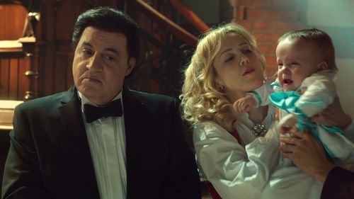 Steven Van Zandt and Marian Saastad Ottesen in Lilyhammer (2012)