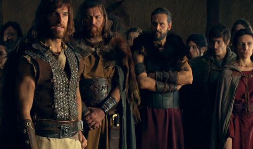 Juan José Ballesta, Roberto Enríquez, Alfonso Bassave, and Hovik Keuchkerian in Hispania, la leyenda (2010)