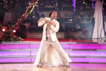 Karina Smirnoff and J.R. Martinez in Dancing with the Stars (2005)