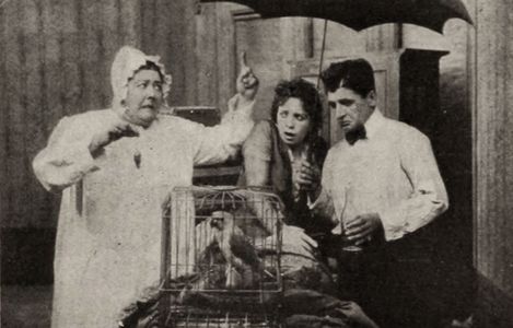 Ethel Corcoran, William Dangman, and Kate Price in In Arcadia (1916)