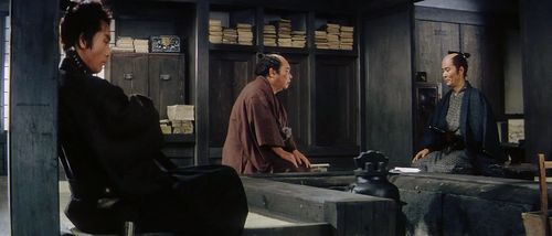 Mikijirô Hira, Akitake Kôno, and Kichijirô Ueda in Adventures of Zatoichi (1964)