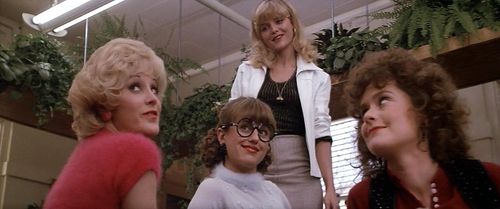 Michelle Pfeiffer, Lorna Luft, Alison Price, and Maureen Teefy in Grease 2 (1982)