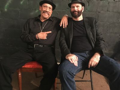 Danny Trejo and I on the Set of 