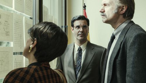 Tristán Ulloa, Iolanda Muíños, and Miquel Fernández in Cocaine Coast (2018)