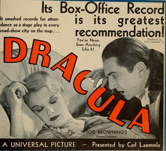 Bela Lugosi and Frances Dade in Dracula (1931)