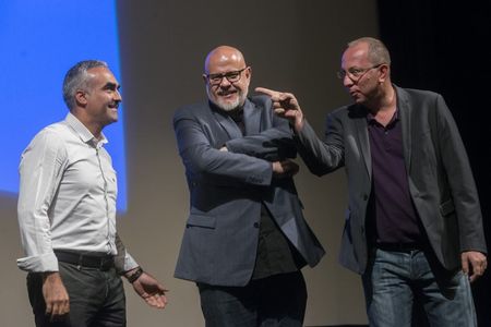 Presenting Pomegranate Garden in Karlovy Vary 2017 with Ilgar Najef and Guillaume de Seille