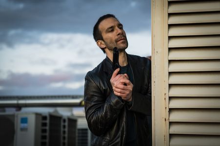 Daniel Ortiz as Román Ferreiro in the second season of Spanish drama Vis a Vis / Locked Up