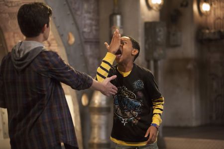 Tyrel Jackson Williams and Mateus Ward in Lab Rats (2012)