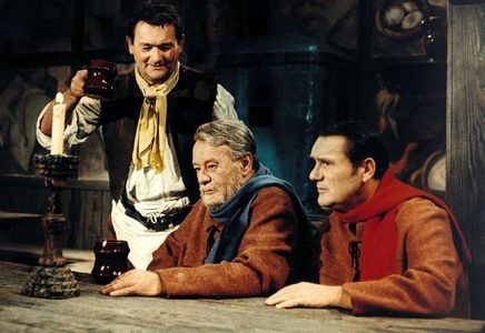 Frantisek Dibarbora, Bohus Záhorský, and Branislav Koren in The Insanely Sad Princess (1968)