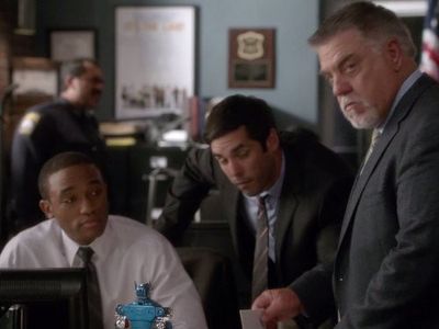 Jordan Bridges, Bruce McGill, and Lee Thompson Young in Rizzoli & Isles (2010)