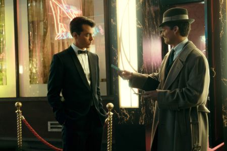 Jack Bannon and Ben Aldridge in Pennyworth (2019)