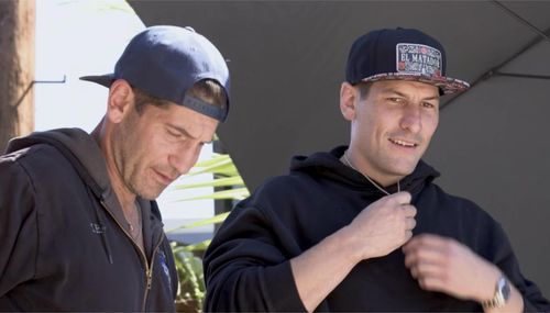 Jon Bernthal and Sammy Horowitz