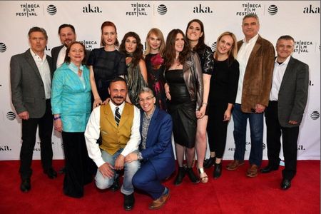 Cast and Crew of AWOL at the 2016 Tribeca Film Festival, world premiere