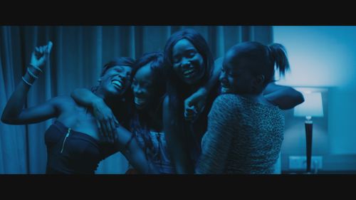 Karidja Touré, Assa Sylla, Lindsay Karamoh, and Mariétou Touré in Girlhood (2014)