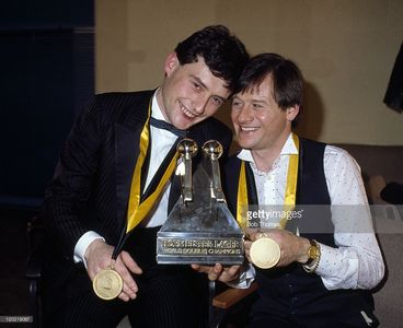 Jimmy White and Alex Higgins