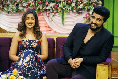 Arjun Kapoor and Ileana D'Cruz in The Kapil Sharma Show (2016)