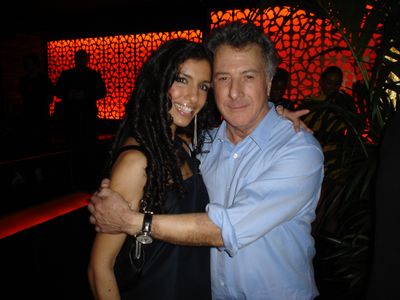 Last Chance Harvey Wrap Party - Dustin Hoffman & Ellie Torrez