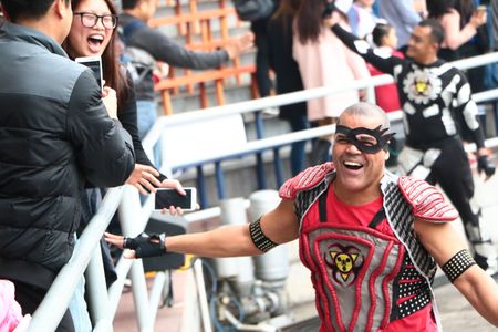 Playing the Lead Antagonist (Doomus) in a Live Stunt Show in China