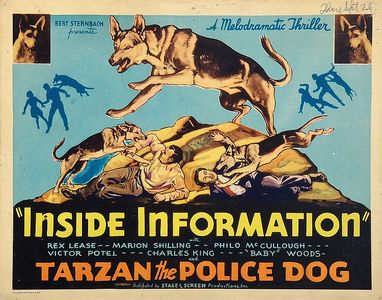 Charles King, Philo McCullough, and Tarzan in Inside Information (1934)