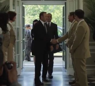 With Kevin Spacey in House of Cards