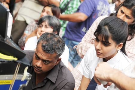 Gautham Vasudev Menon and Samantha Ruth Prabhu in Yeto Vellipoyindhi Manasu (2012)