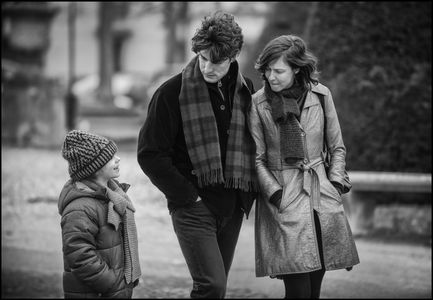 Louis Garrel, Anna Mouglalis, and Olga Milshtein in Jealousy (2013)