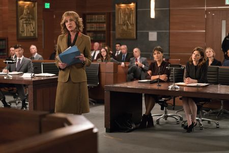 Christine Lahti, Cush Jumbo, and Rose Leslie in The Good Fight (2017)