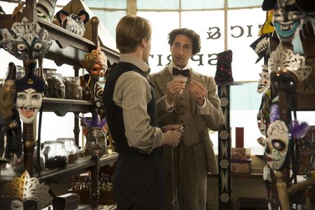 Adrien Brody and Evan Jones in Houdini (2014)