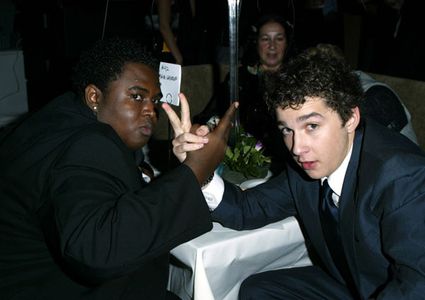 Lorenzo Eduardo (left) and Shia LaBeouf @ Movieline's Hollywood Life's 3rd Annual Breakthrough of the Year Awards - Back