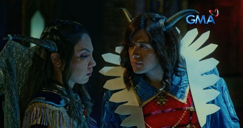 Vaness Del Moral and Martin Del Rosario in Voltes V: Legacy (2023)