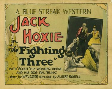 Olive Hasbrouck, Jack Hoxie, and William Malan in The Fighting Three (1927)