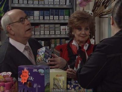 Malcolm Hebden and Barbara Knox in Coronation Street (1960)