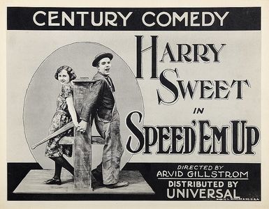 Harry Sweet and Alberta Vaughn in Speed 'Em Up (1922)