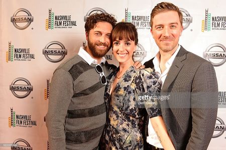 Gene Gallerano, Christina Bennett Lind, Jeff Barry at Nashville Film Festival for Fireworkers