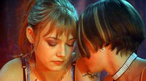 Oksana Akinshina and Elina Benenson in Lilya 4-Ever (2002)