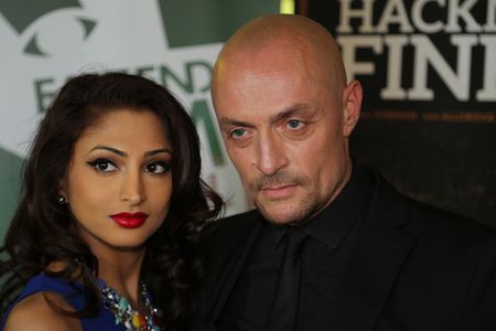 Neerja Naik & Sean Cronin attend the premiere of Hackney's Finest at the East End Film Festival June 14, 2014 at the Hac