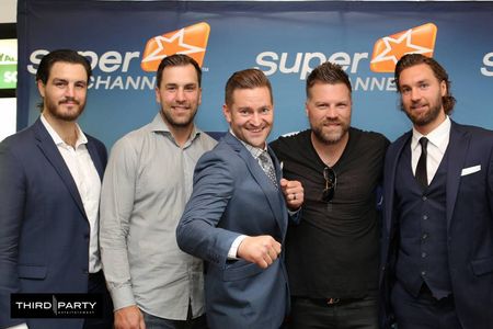 Ice Guardians première with Kevin Westgarth, Eric Godard, Brian McGrattan and Luke Gazdic