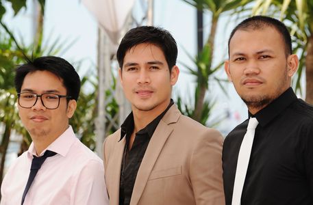 Adolfo Alix Jr., Piolo Pascual, and Raya Martin at an event for Manila (2009)