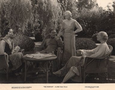 Violet Kemble Cooper, Sara Haden, Ann Harding, and Paul Lukas in The Fountain (1934)