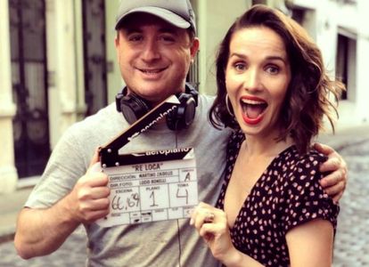 Natalia Oreiro and Martino Zaidelis in Super Crazy (2018)